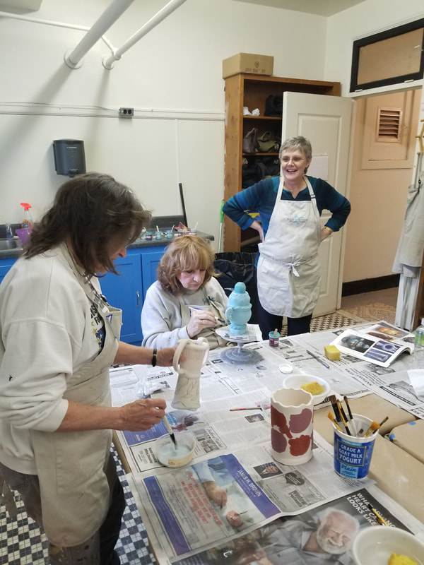 Art Therapy with Clay Blue Ridge Mountains Arts