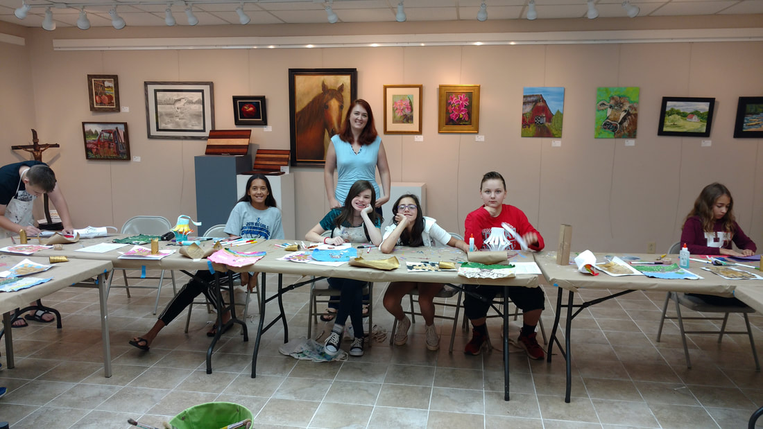 Summer Youth Art Camp - Blue Ridge Mountains Arts Association and Art Center